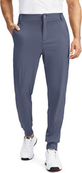 Soothfeel Men's Golf Joggers Pants Slim Fit Stretch Sweatpants Fabric