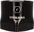 Steelman 4-Inch 6-Point Wheel Locknut Socket - Durable Manual Tool