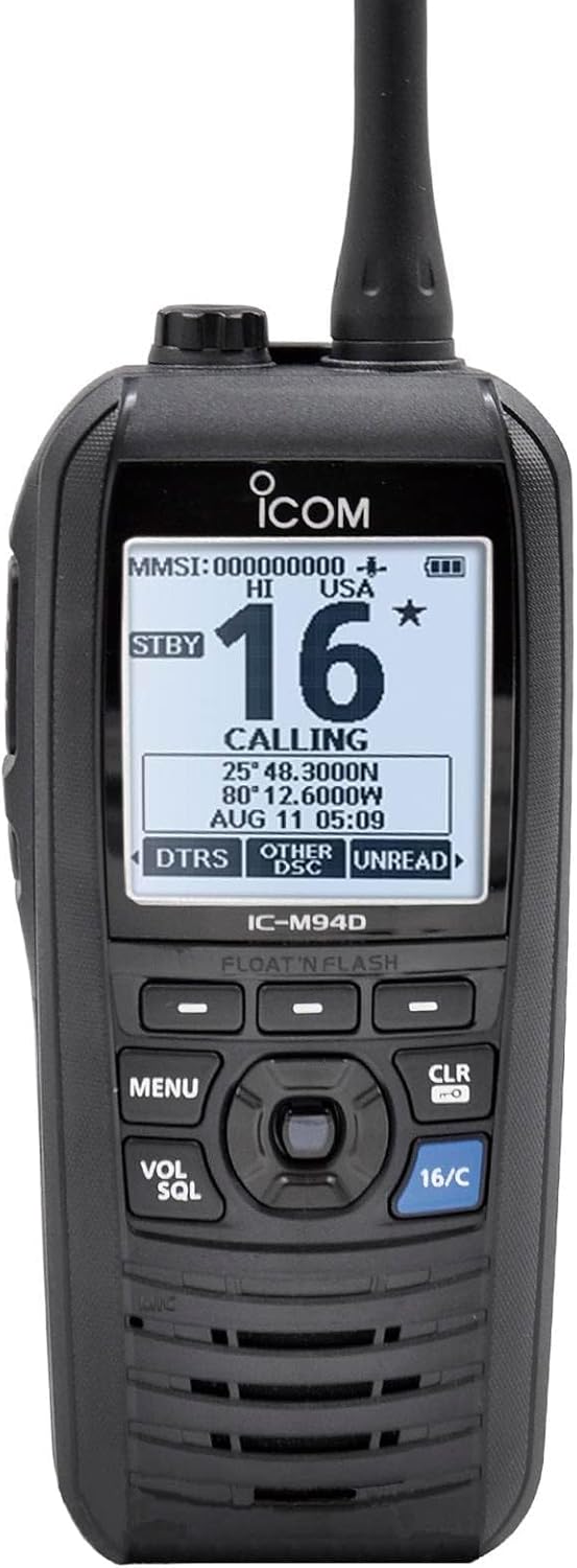 Icom M94d Vhf Marine Radio with DSC and AIS for Safety