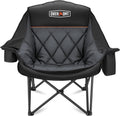 Overmont Oversized XL Camping Chair for Adults - Padded 400 lb Support