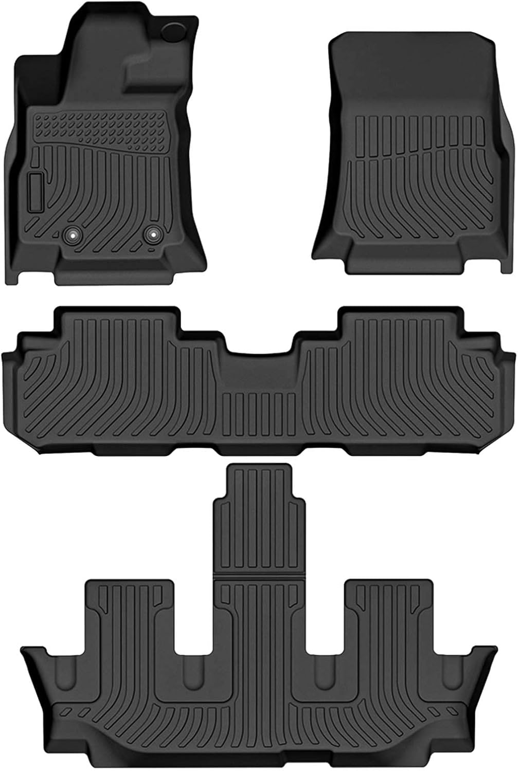 All Weather Floor Mats for Subaru Ascent 2019-2026 Models