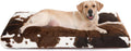 Bedfolks Waterproof Crate Bed for XXL Dogs with Plush Cover