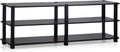 Furinno Turn-S-Tube 3-Tier Entertainment TV Stand for 55-inch TVs