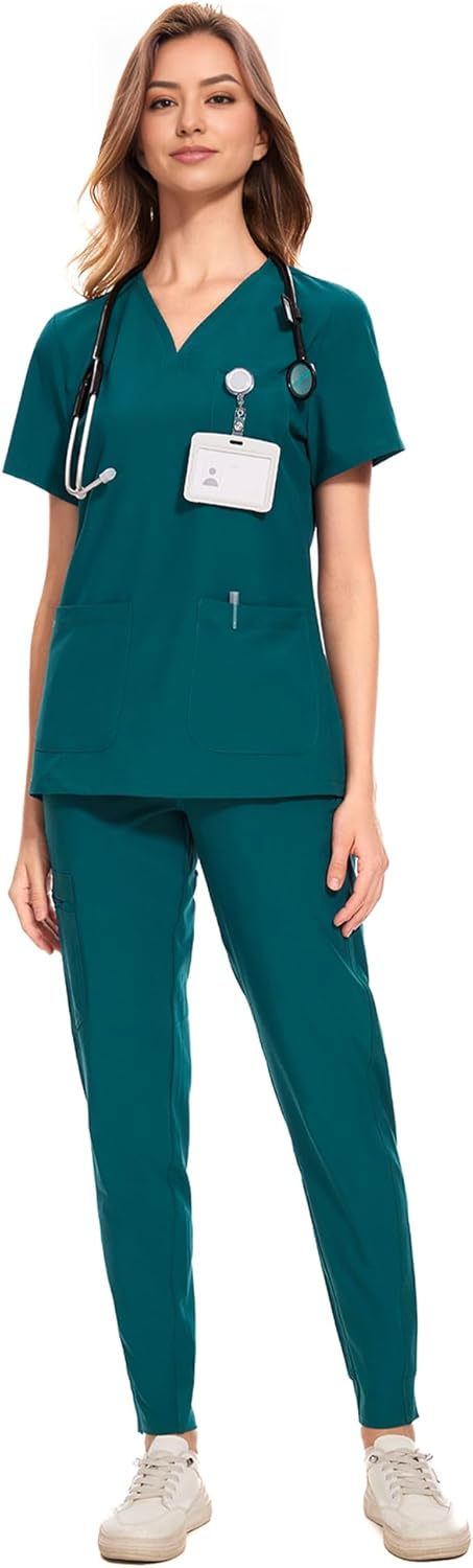 COZYFIT Medical Scrubs for Women - Stylish and Functional Set