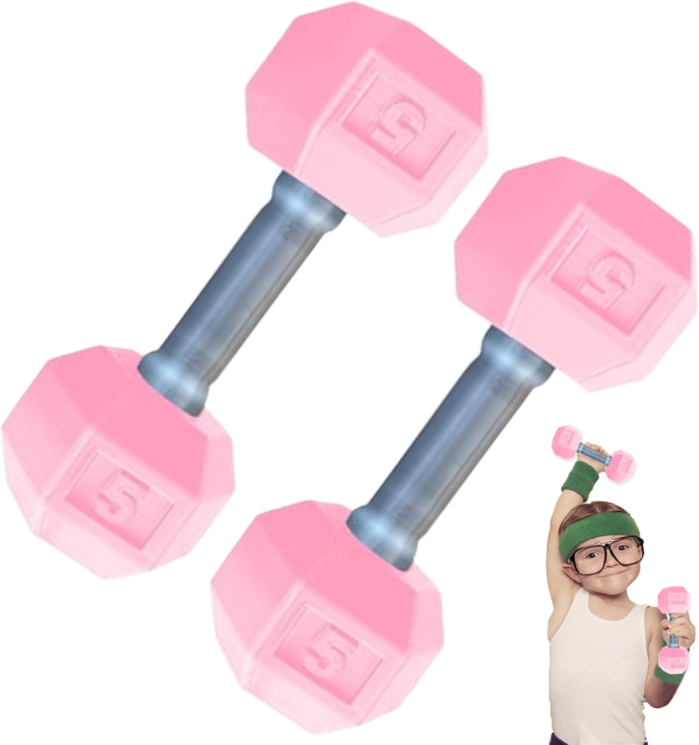 Mini Silicone Dumbbells for Toddlers - Fun Fitness Toys