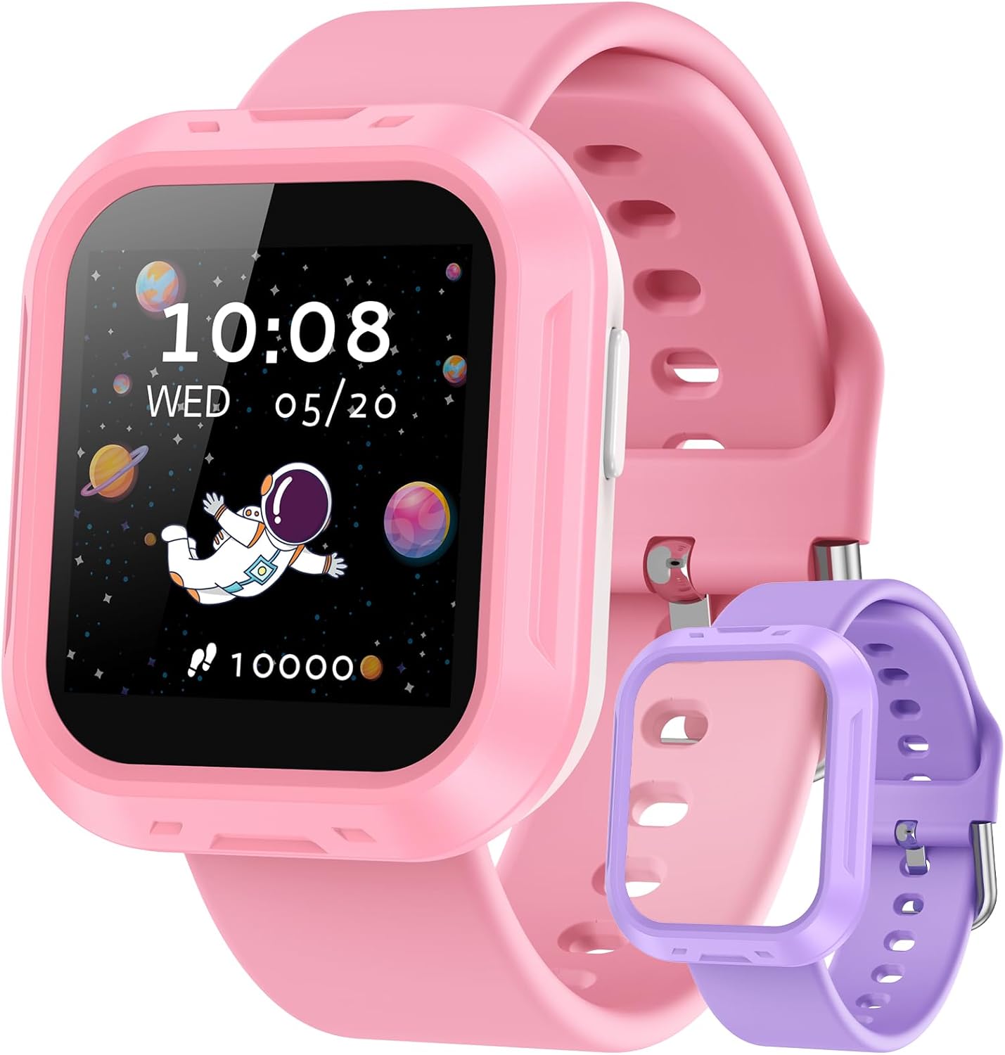 Parsonver Kids Smart Watch: 20 Sport Modes, HD Display, IP68, Sleep & Heart Rate Monitor, Pedometer-Ideal Gift!