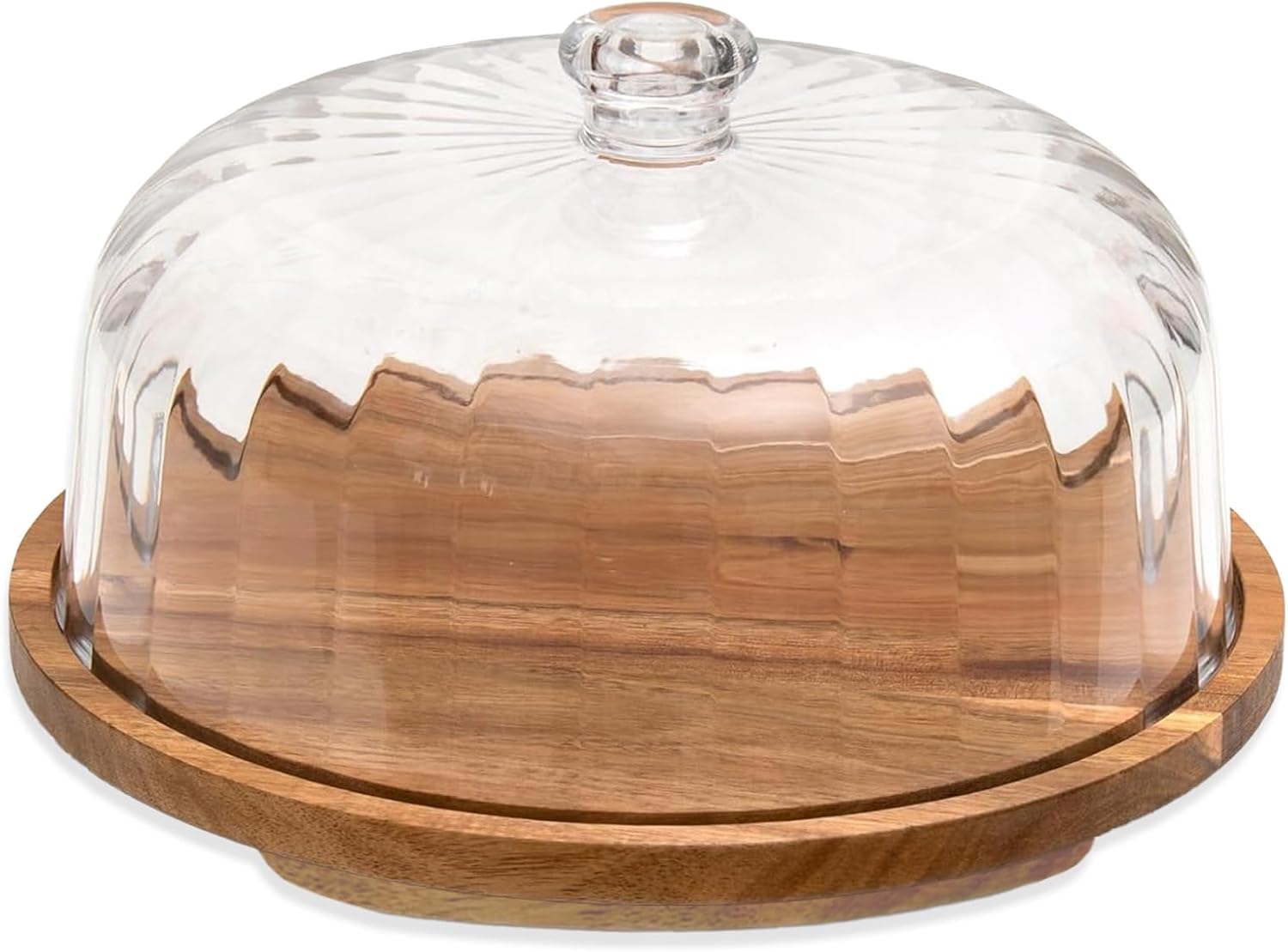 Rotating Cake Stand with Lid for Parties and Baking Gifts