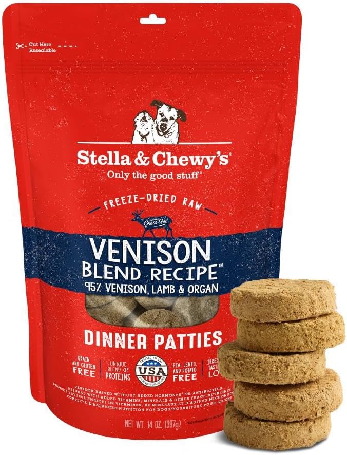 Stella & Chewy's Freeze-Dried Raw Dinner Patties for Dogs