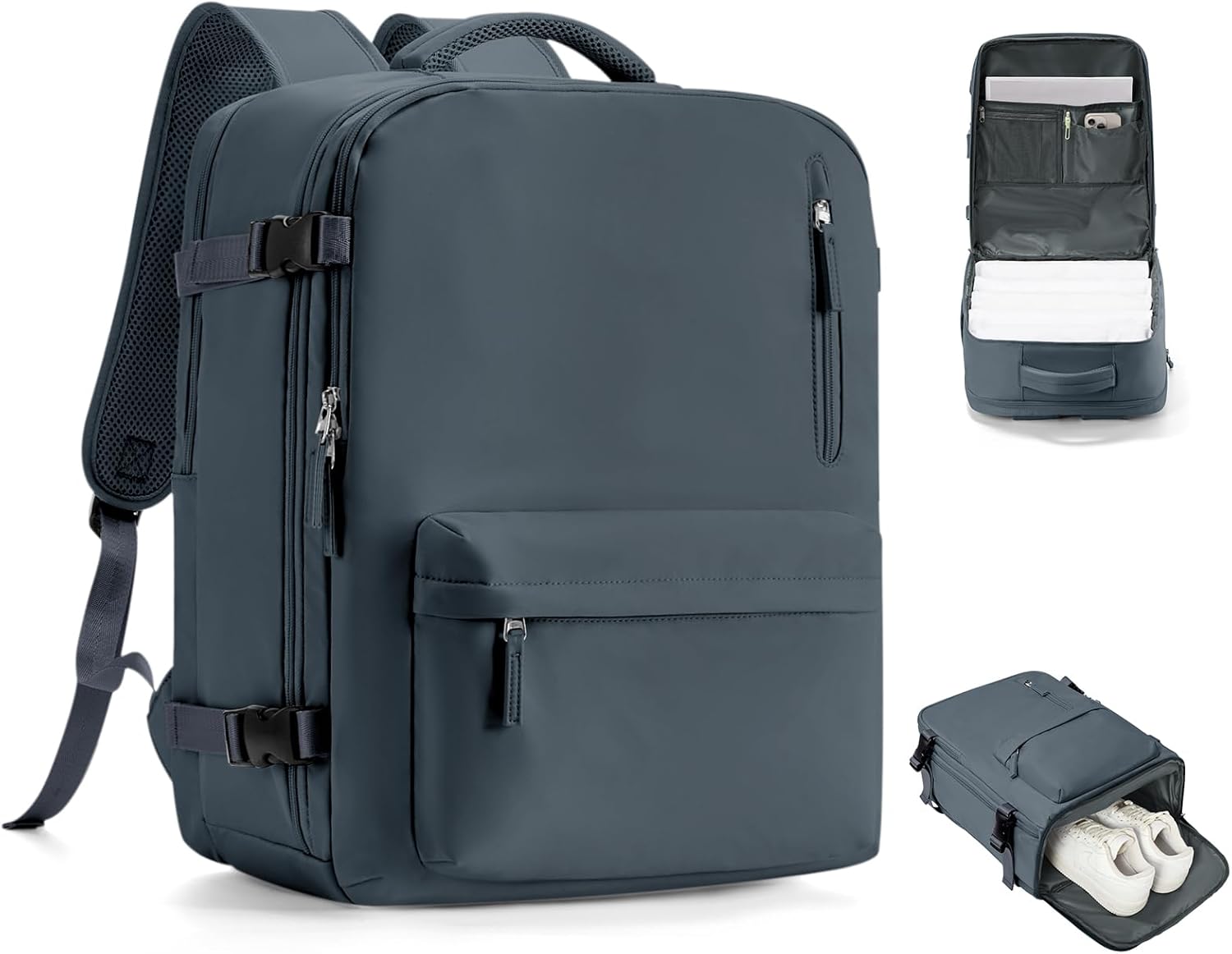 Travel Backpack for Women Men - Waterproof Carry on Flight Bag