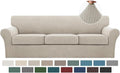 Turquoize XL 4 Piece Sofa Covers for 3 Cushion Couch - Island Fossi