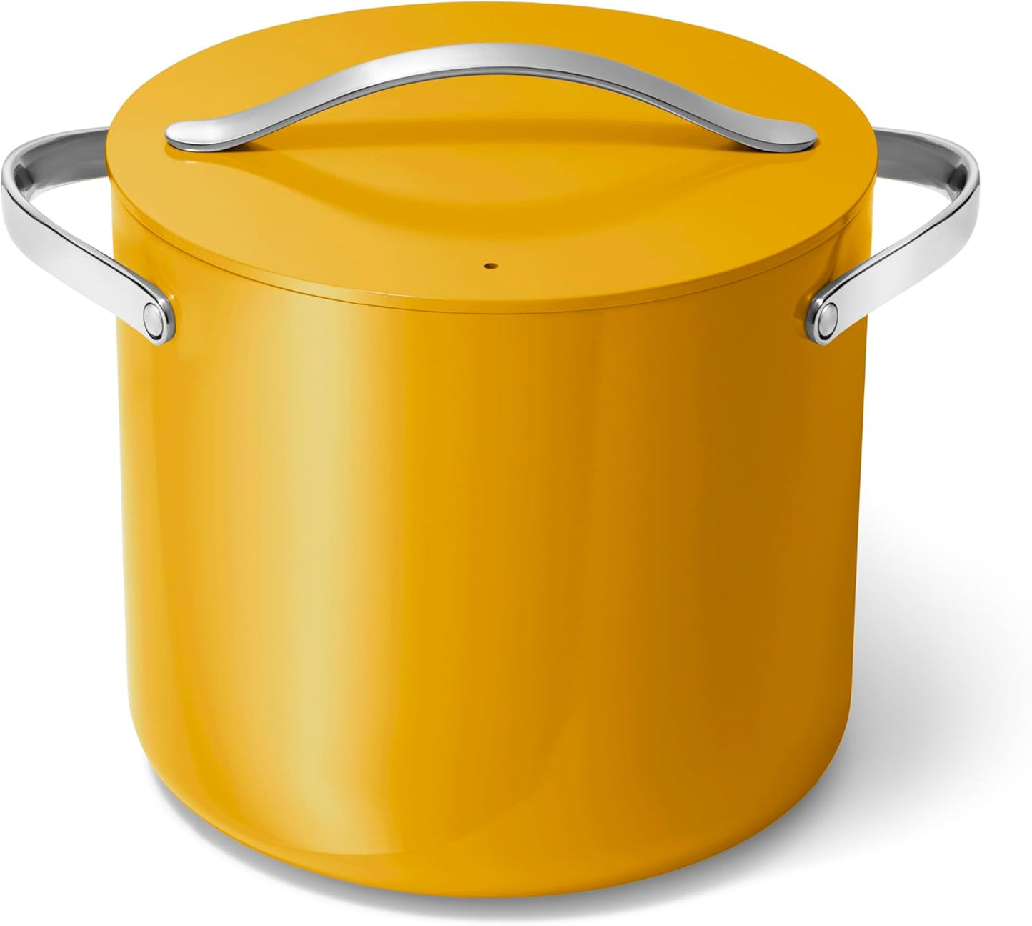 Caraway Stock Pot 12 Qt Ceramic Coated for Big Batch Cooking