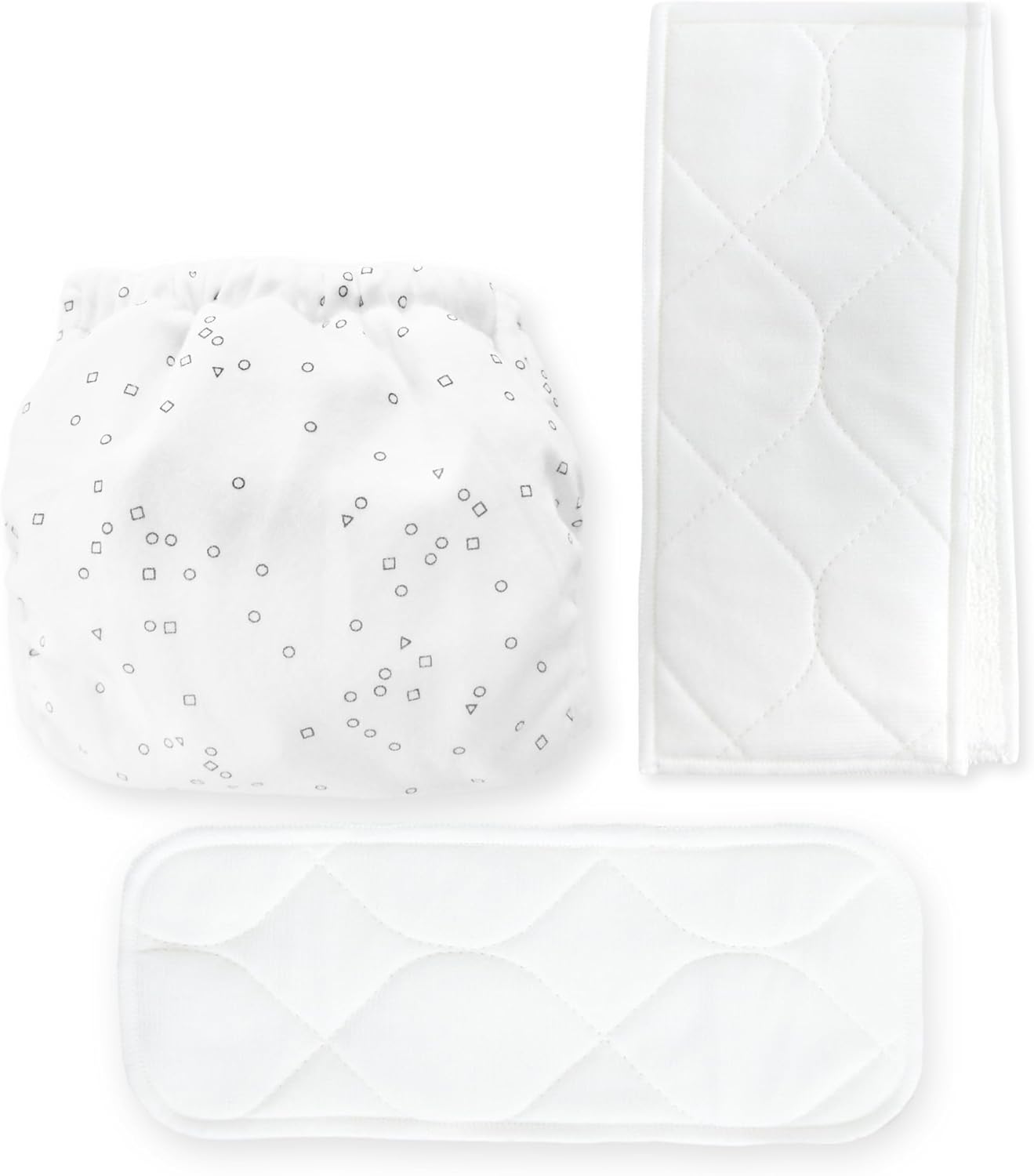 SmartNappy Set: Hybrid Cloth Diaper + Boosties Inserts!