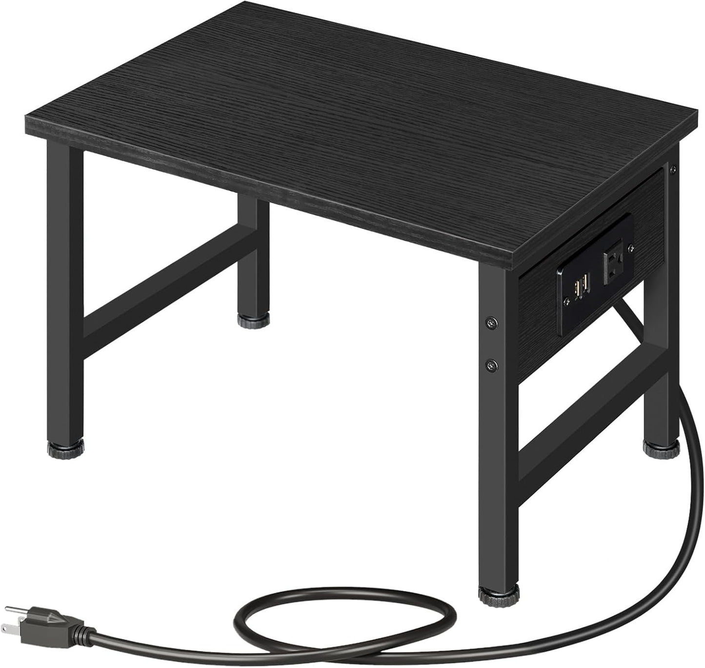 HOOBRO Printer Stand with Charging Station for Home Office Use
