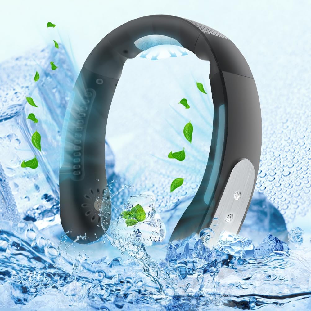 Portable Neck Cooling Fan - Stay Cool Anywhere!