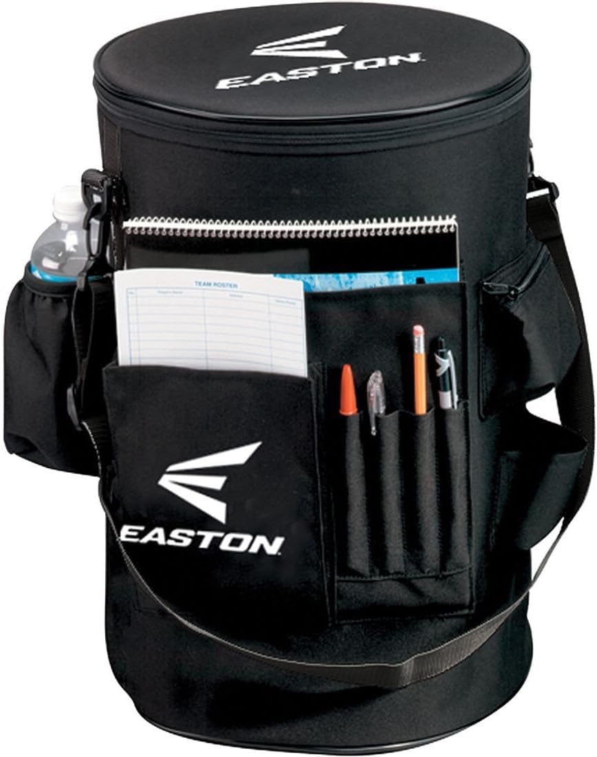 Easton Coaches Bucket Organizer with Slip Over Cover for Sports