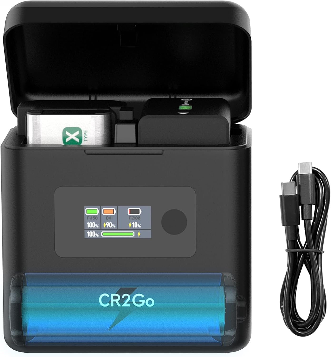 NP-FZ100 NP-FW50 NP-BX1 Dual Fast Charger for Sony Cameras