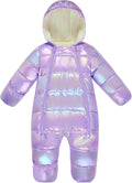 Baby Girls Boys Snowsuit Toddler Warm Hooded Snow Suit