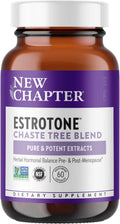New Chapter Menopause Supplement - Estrotone Herbal Blend for Hot