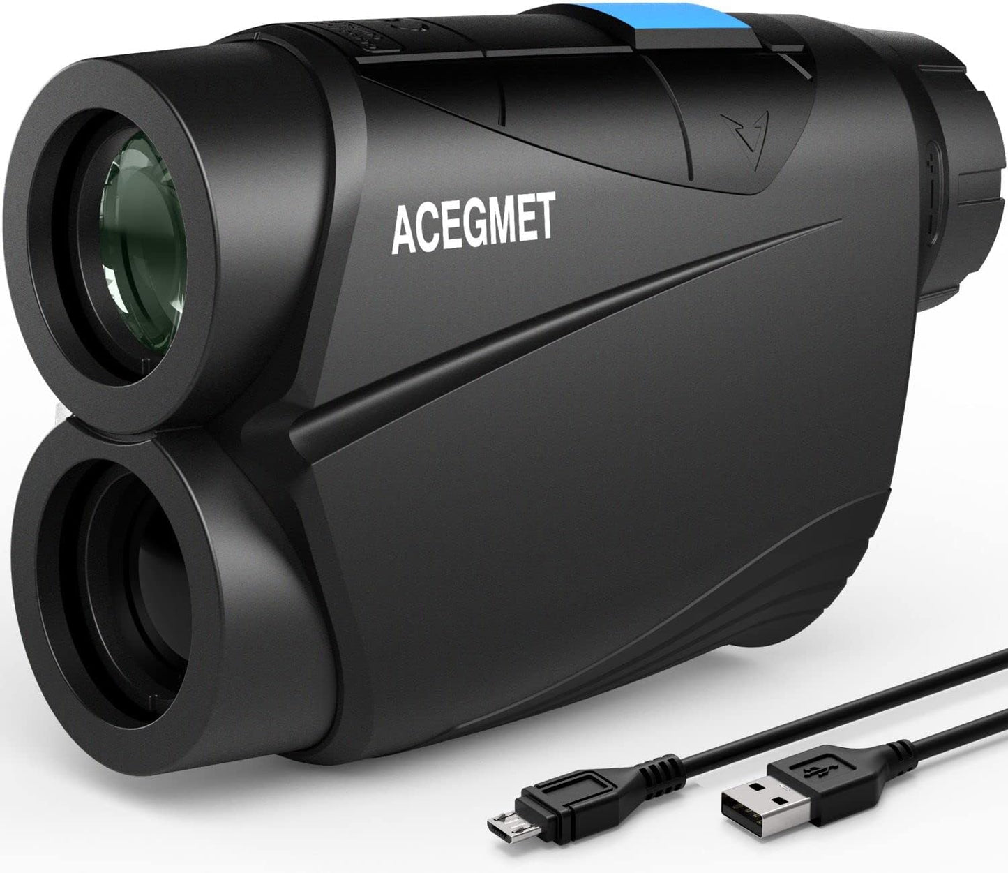 ACEGMET Golf Range Finder: Flag Lock & Pulse Vibration, Fast Focus, 650 Yards