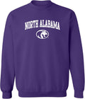 NCAA Arch Logo Crewneck Sweatshirt - Unisex North Alabama Pride