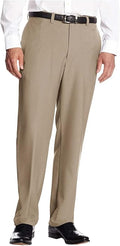 Haggar ECLO Repreve Stria Flat Front Dress Pant - Sustainable