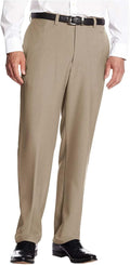 Haggar ECLO Repreve Stria Flat Front Dress Pant - Comfortable