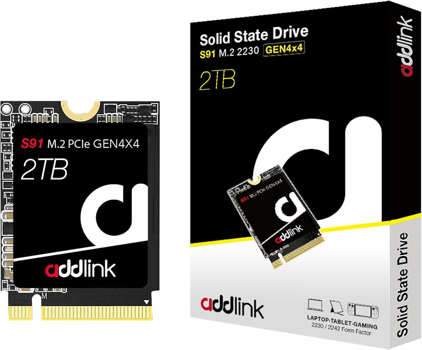 Addlink New S91 2TB NVMe SSD with 5000 MB/s Read Speed