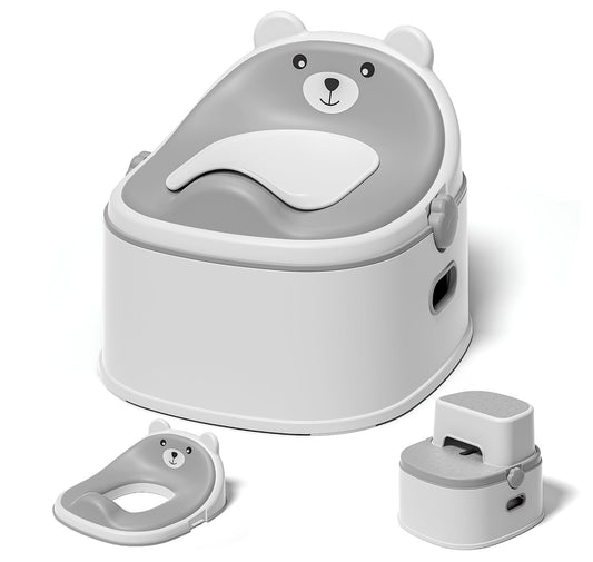 3-in-1 Toddler Potty Training Toilet for Boys & Girls