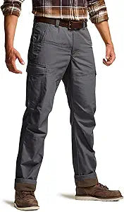 CQR Men's Winter Tactical Pants for Outdoor Activities and Comfort