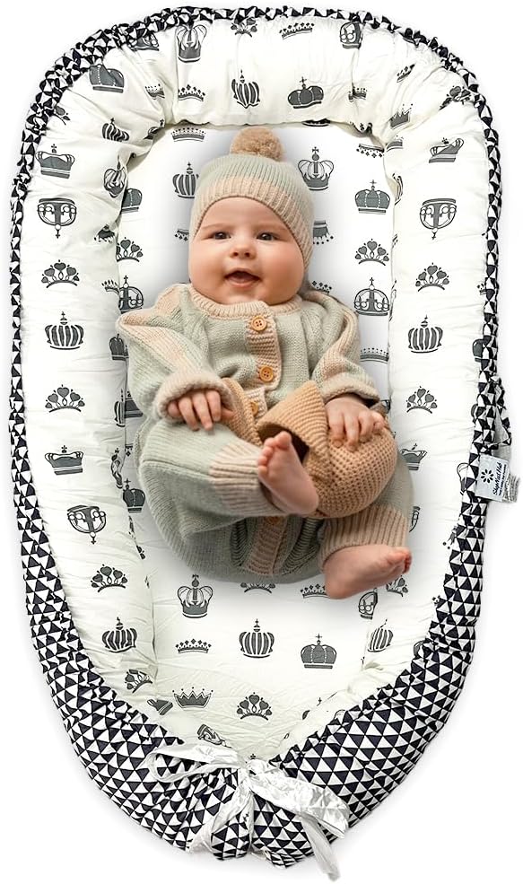 Soft & Portable Baby Lounger for Cozy Comfort