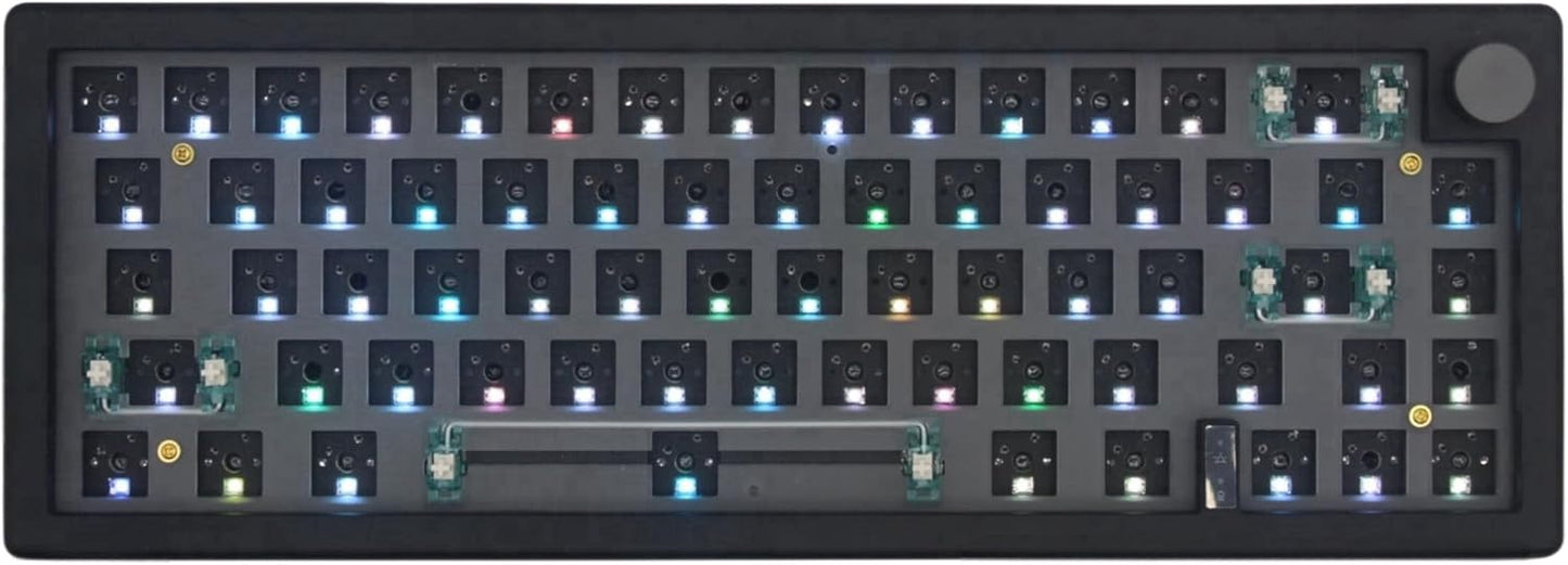 GMK67 65% Mechanical Keyboard Kit with RGB LED and Knob