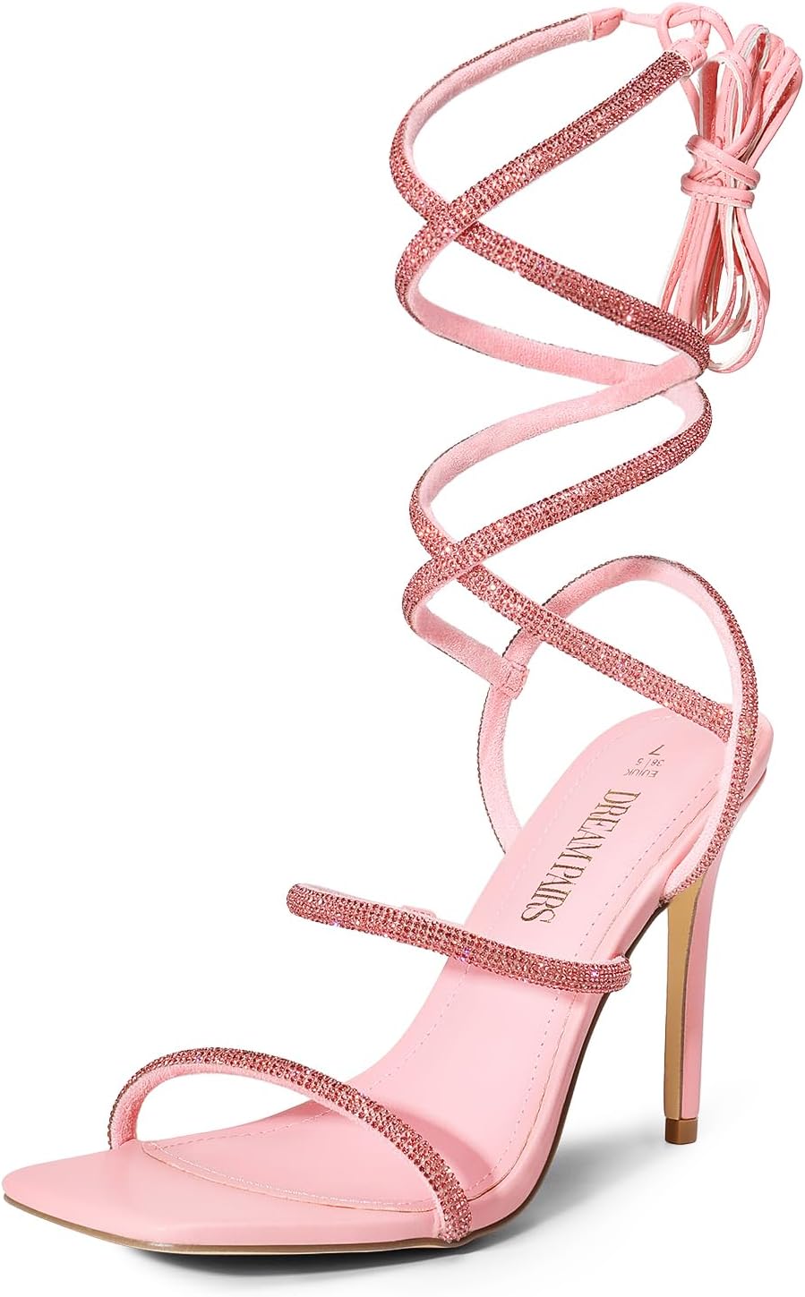 DREAM PAIRS High Heels Stilettos for Women - Strappy Glamour