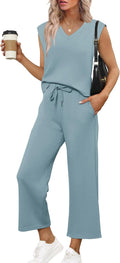 SAMPEEL Two Piece Sets for Women Summer Vacation Travel Outfits