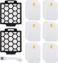 Replacement Filter for Shark Navigator Vacuum - 2 HEPA + 12 Foam/Felt