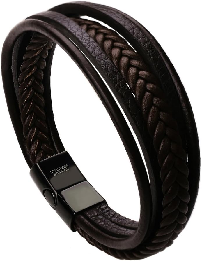 murtoo Cowhide Clasp Bracelet - Stylish & Durable