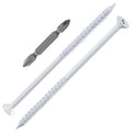 WenSilon 1/4in x5 White Concrete Screw Anchor for Masonry Use