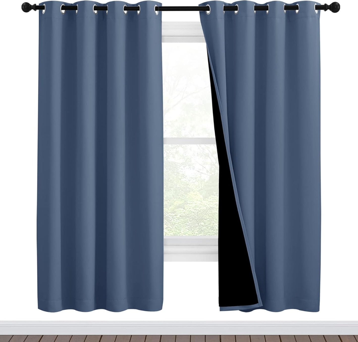 NICETOWN Full Shade Curtain Panels for Energy Smart Living