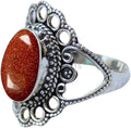 Solid 925 Sterling Silver Black Onyx Ring for Women (Style XN3H)