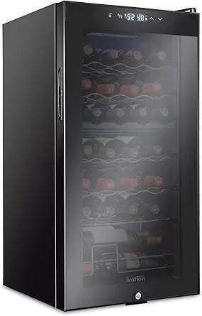 Ivation 28 Bottle Compressor Wine Cooler Refrigerator Review