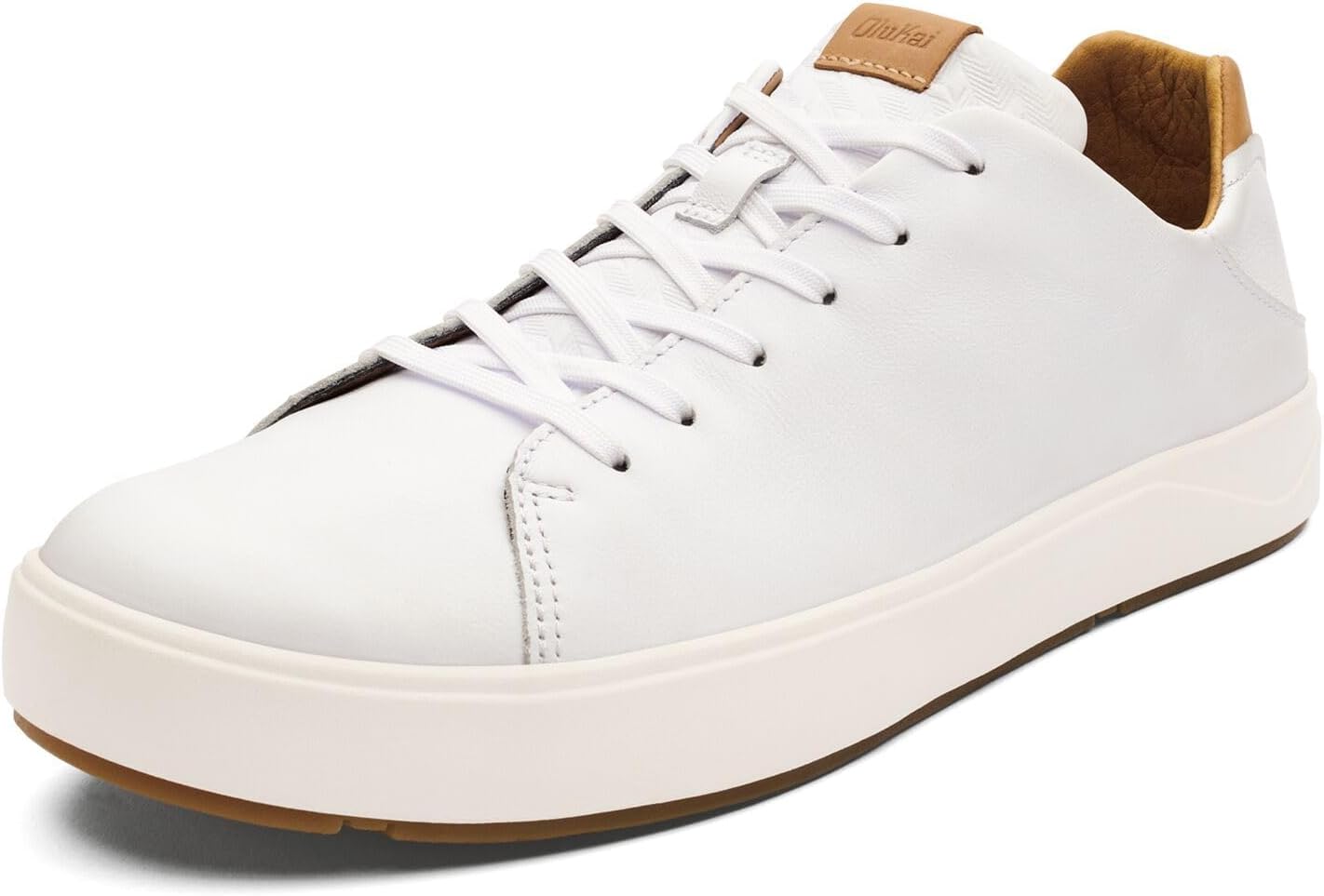 OLUKAI Lae'ahi Li 'ILI Men's Leather Sneakers for All Weather