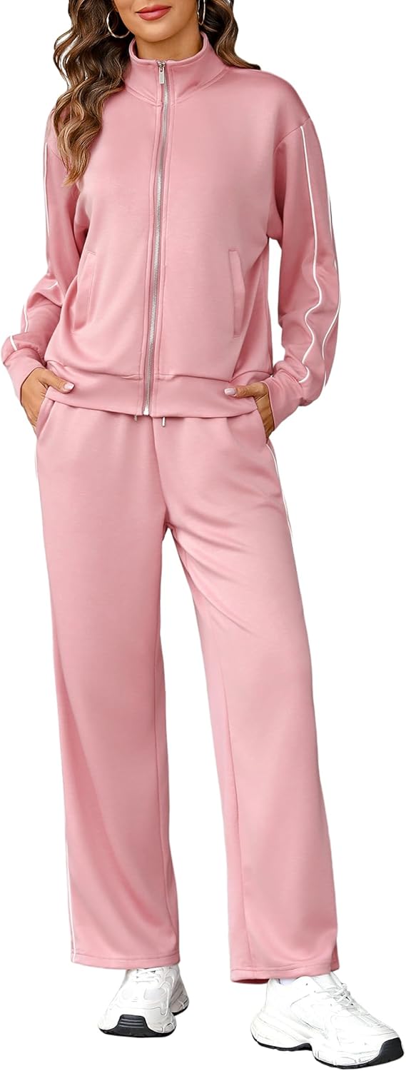 Stylish Women 2 Piece Lounge Sets for Cozy Fall Outfits