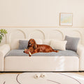 Sofa Cover Fuzzy Couch Cover for Pet - Non-Slip Washable Protector it