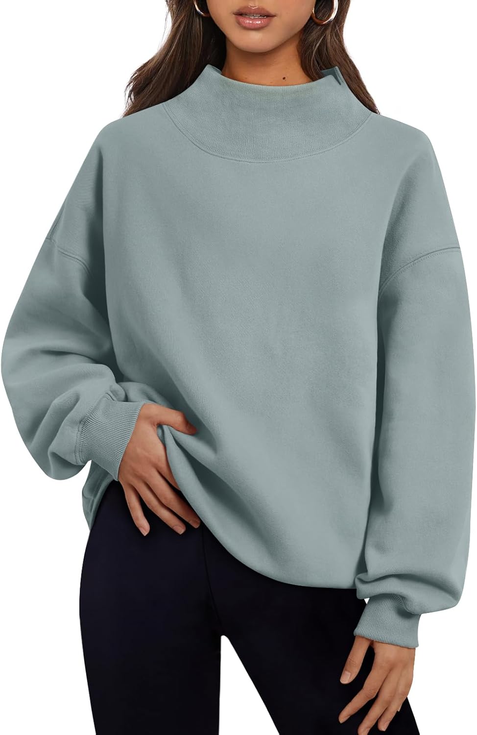 Trendy Queen Oversized Sweatshirt for Women - Fall Fashion Must-Have