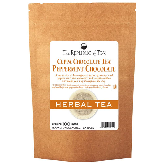 Peppermint Chocolate Red Tea Super Refill - 100 Tea Bags Review