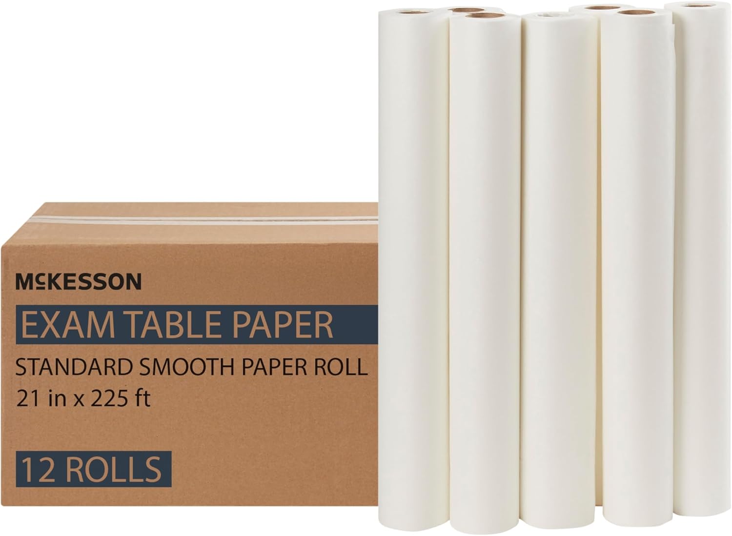 McKesson Medical Exam Table Paper Rolls for Hygiene and Care
