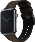 Cordura Fabric & Silicone Apple Watch Band - Waterproof Hybrid