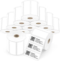 3x1 Direct Thermal Barcode Labels 12 Rolls - High Yield Perforated