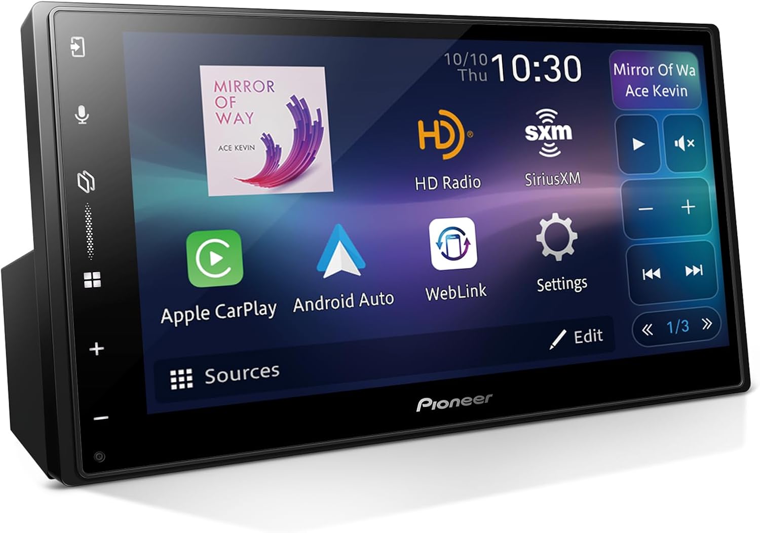 Pioneer DMH-2000NEX 6.8 Inch Multimedia Receiver with CarPlay