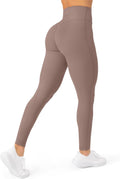 Buttery Soft Workout Leggings High Waisted No Front Seam - FlexFlow )