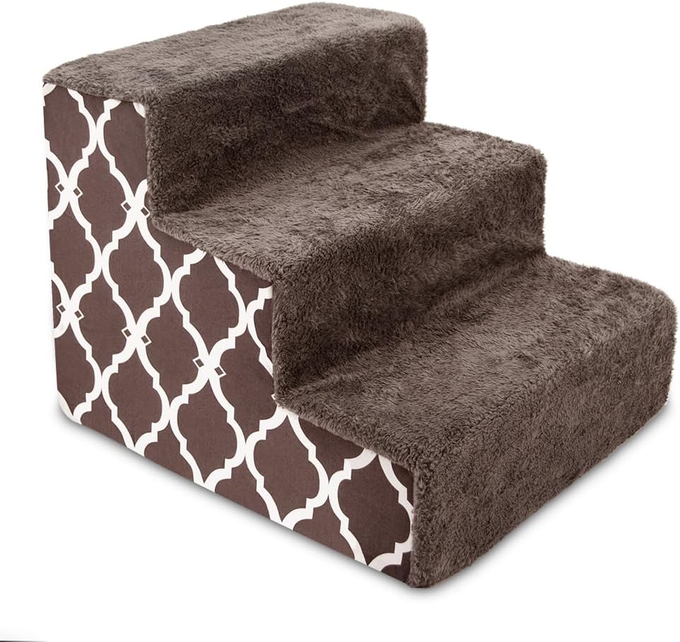 Best Pet Supplies Dog Stairs for Small Dogs & Cats - 3-Step